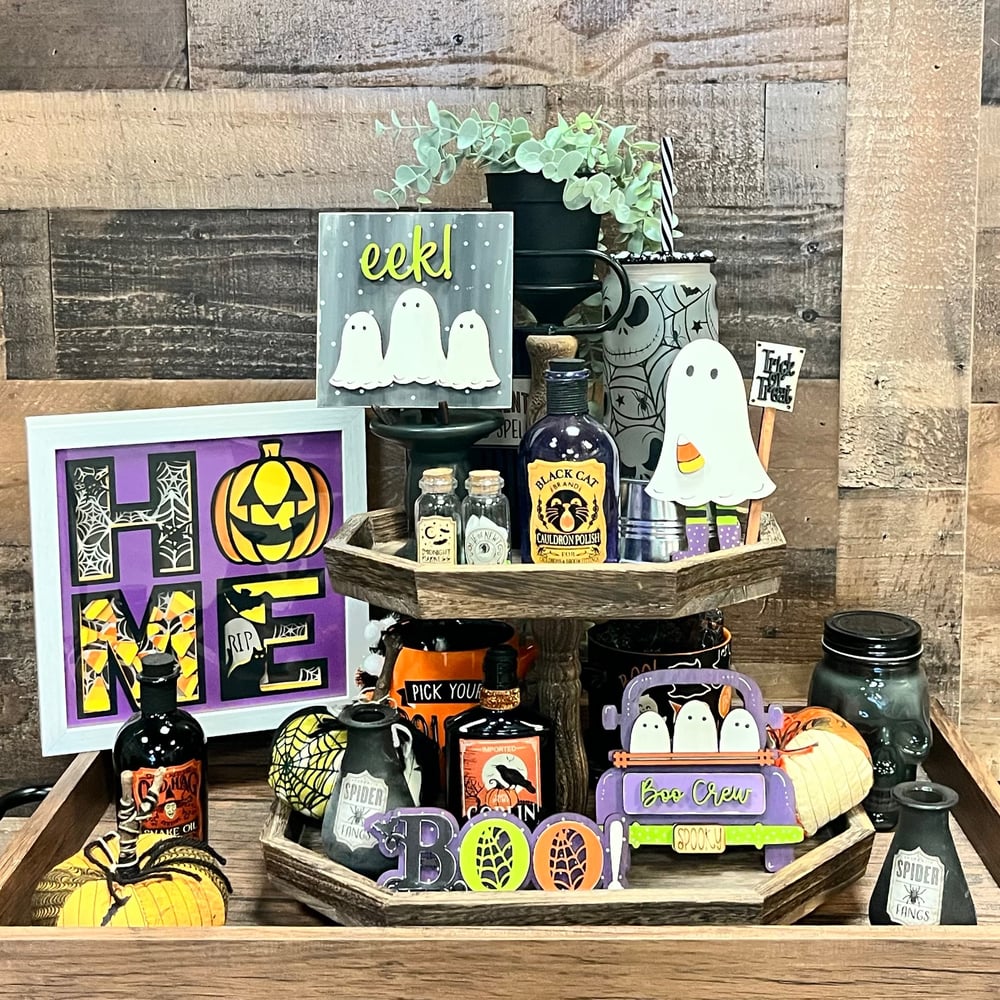 Halloween - Tiered Tray Paint Party