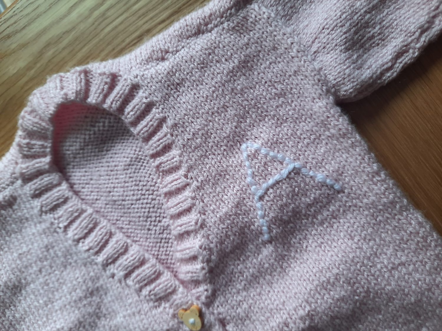 Handmade Knitted Cardigans - English Letter Stitched