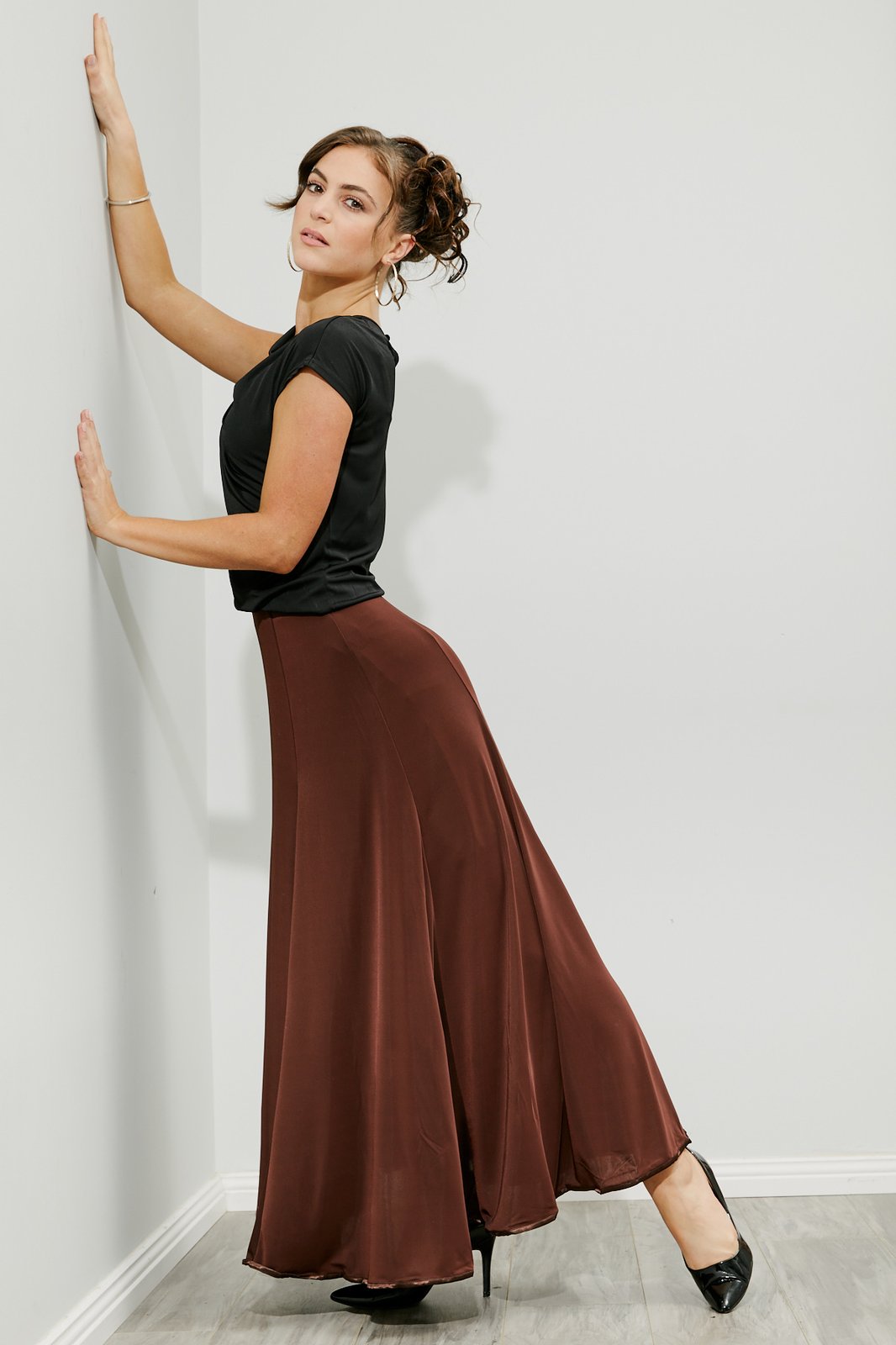 long ballroom skirt