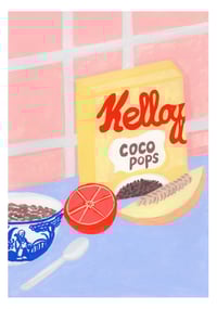 Image 2 of Breakfast for One | Fine Art Giclée Print