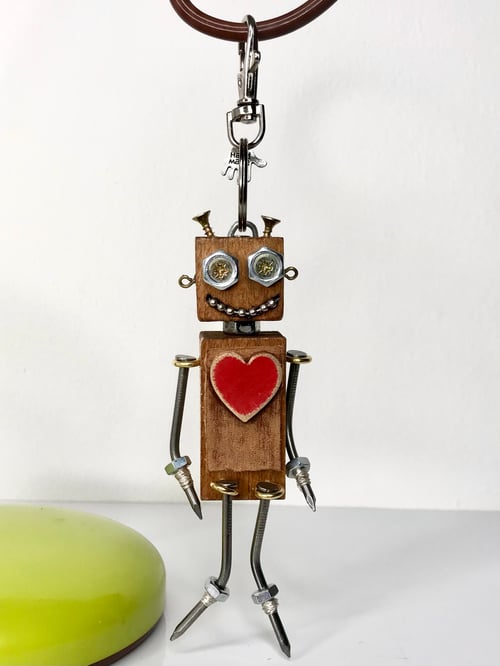 Image of Wonky Bot keychains