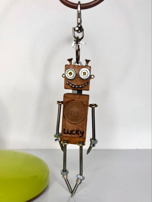 Image of Wonky Bot keychains