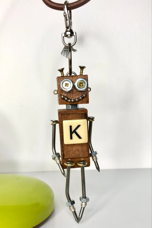 Image of Wonky Bot keychains