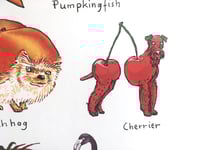 Image 4 of Vegetable and Fruit Animals | Großes Poster | DINA1 mit Posterleisten
