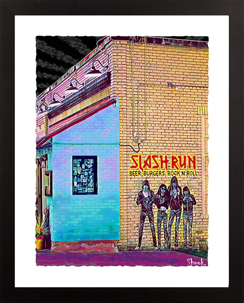 Slash Run, Washington DC Giclée Art Print (Multi-size options)