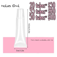 squeeze tubes wholesale (colored and scented)