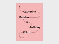 Grapevine Editions 001: Catherine Madden and Anthony Elliott