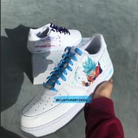 Image 3 of Dragon Ball Z Custom Airforce (Coloured laces) 