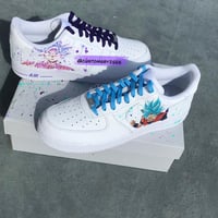 Image 4 of Dragon Ball Z Custom Airforce (Coloured laces) 