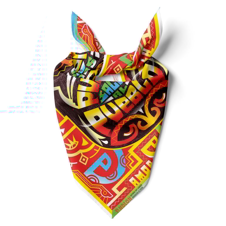 Yefferson Huaman "Solo el pueblo salva al pueblo" Bandana Image 4