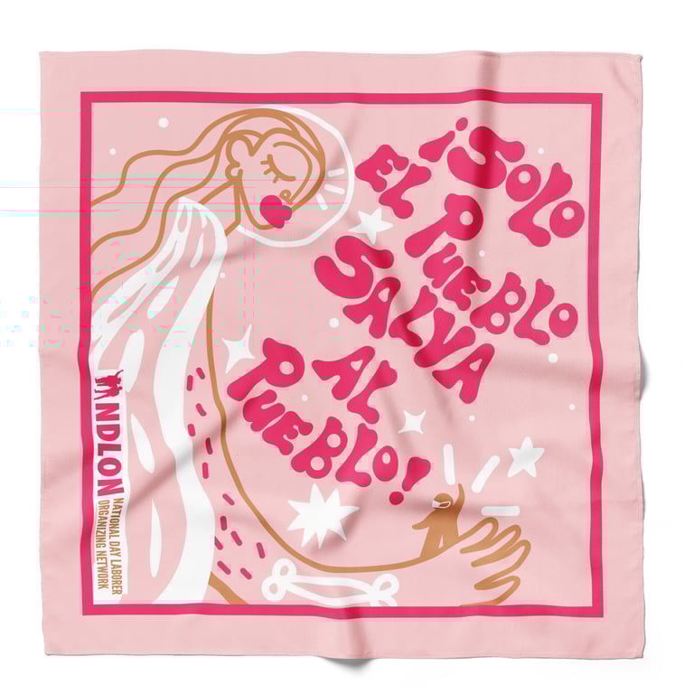 Chloé Dukes "Solo el pueblo salva al pueblo" Bandana Image 4