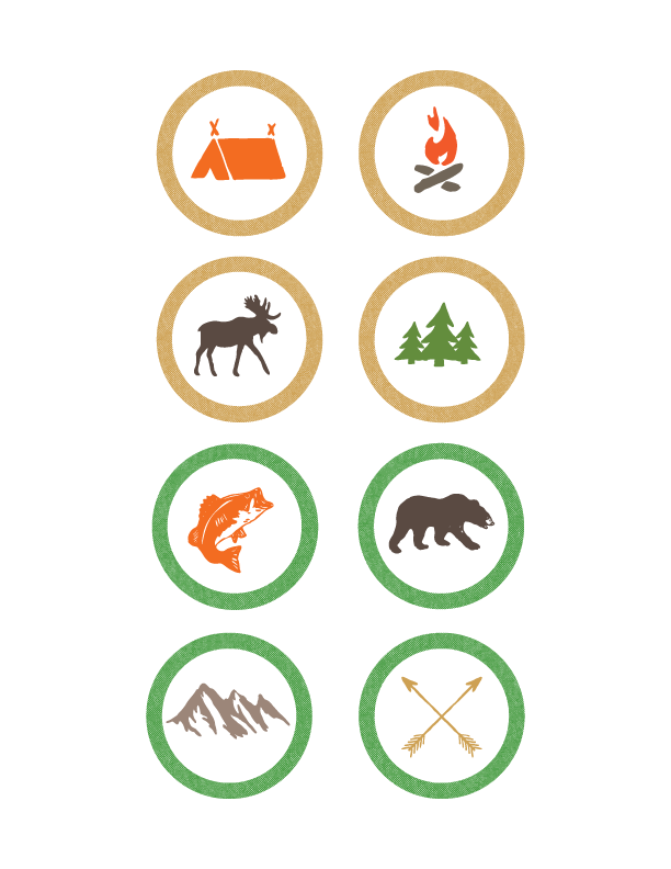 Image of Camp Stickers