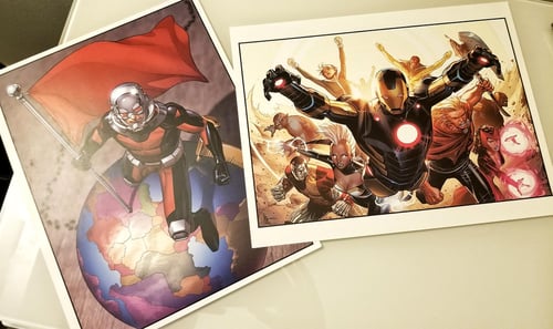 Image of CAPTAIN AMERICA Print