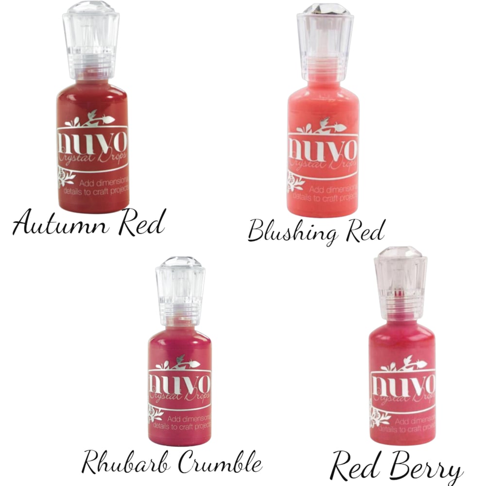 Image of Nuvo Crystal Drops ~ Red Hot 