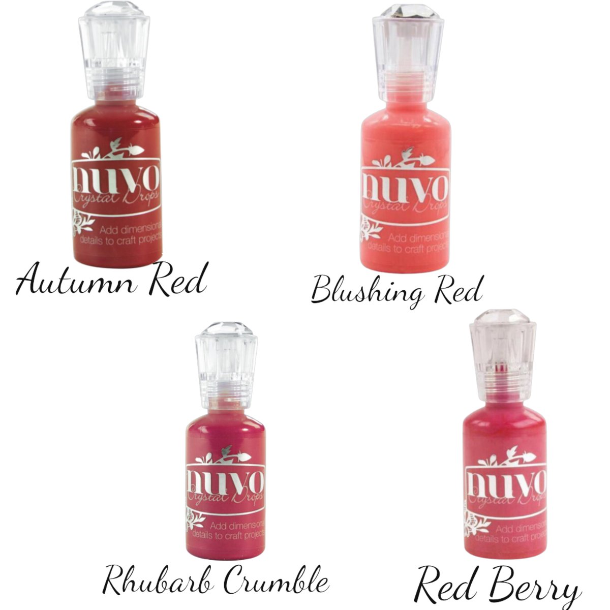 Nuvo Crystal Drops ~ Red Hot