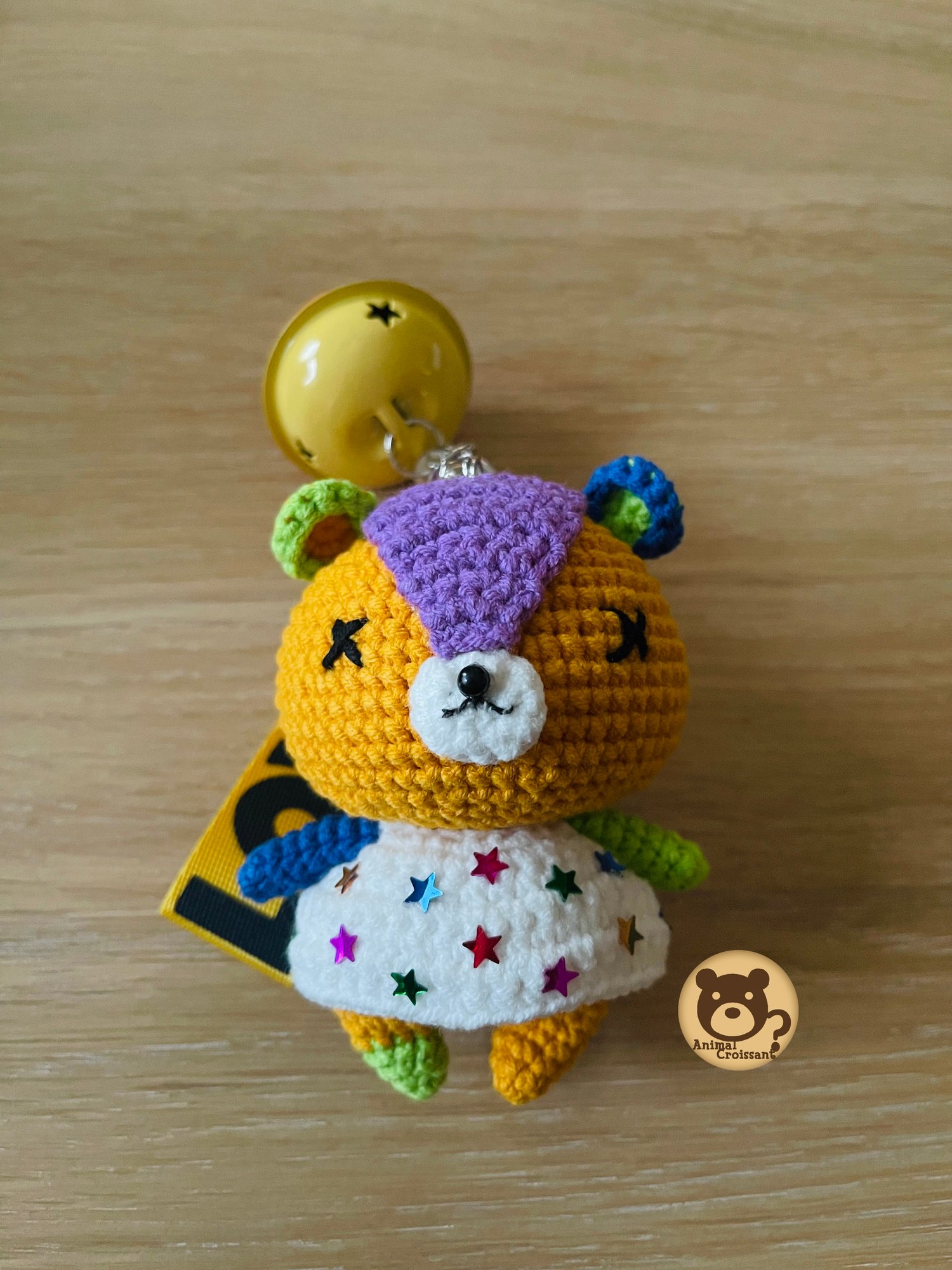 Hand Crocheted Plushie - Stitches 🧸