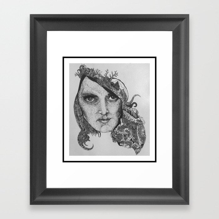 Image of Framed Print: 'The Stare'