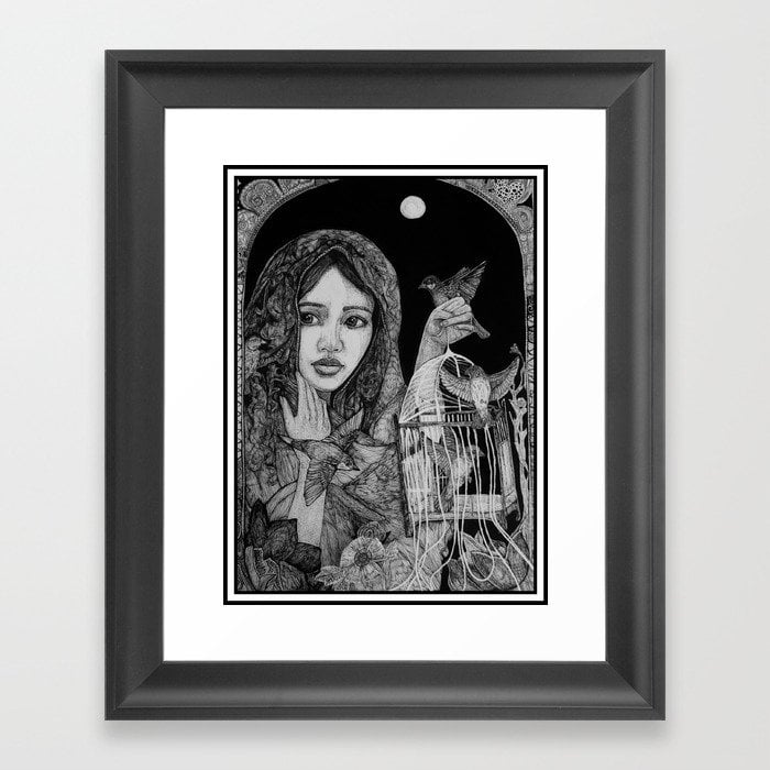 Image of Framed Print: 'Nightwatch'