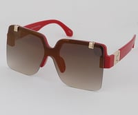 Image 2 of Oversized Flip Sunglasses 