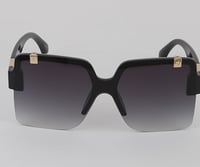 Image 3 of Oversized Flip Sunglasses 