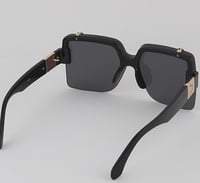 Image 4 of Oversized Flip Sunglasses 