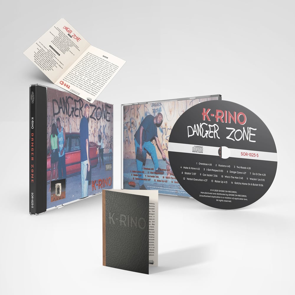 Image of K-Rino - Danger Zone CD