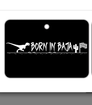 Image of Born in Baja Air Freshener 