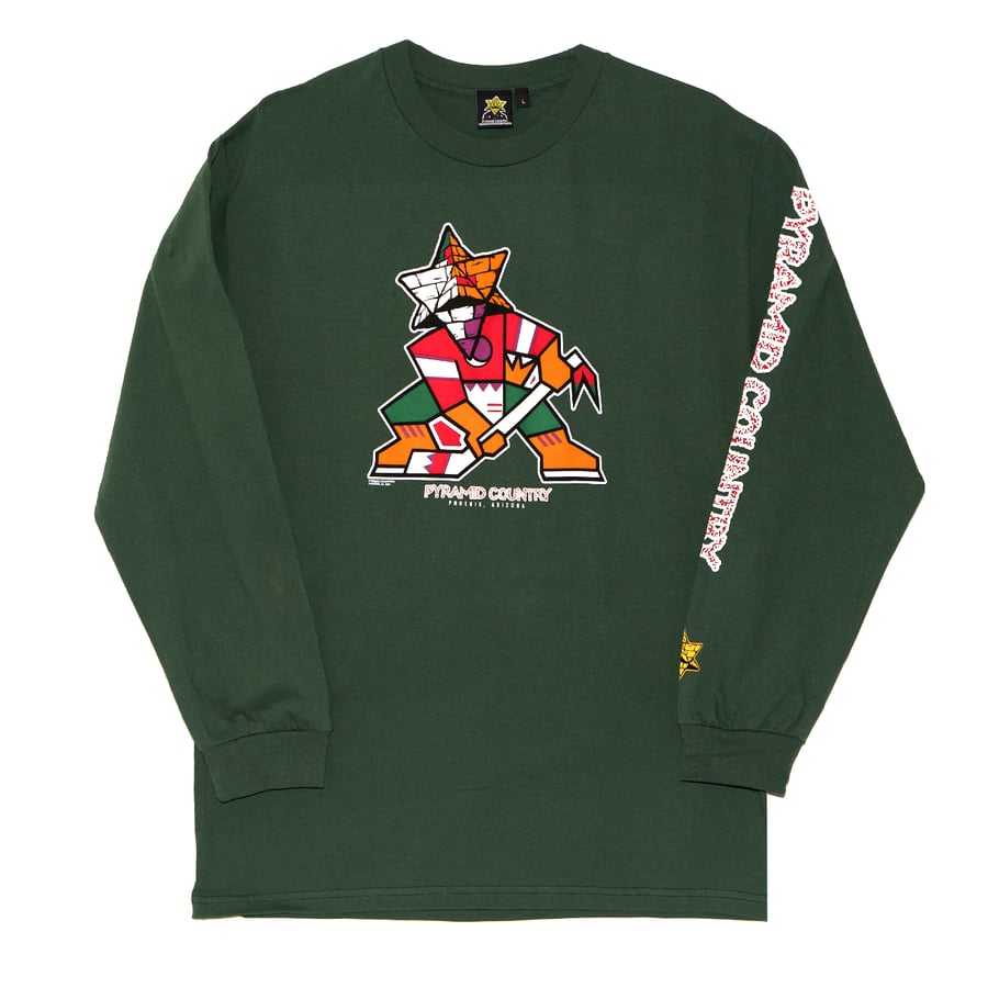 Image of Coyote the Trickster Longsleeve