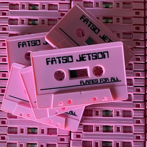 Image of FATSO JETSON ‘Flames For All’ 20th anniversary cassette 
