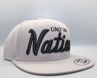 Image 3 of Only One Nation gray snapback 