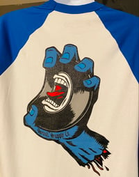 Image 1 of SCREAMING 45’ // BLUE RAGLAN 