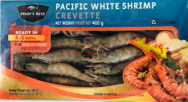Image of Pinoy Best Shrimp Head On 50-60 400g