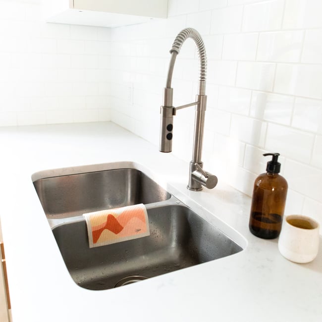 Swedish Dishcloth: Mountains