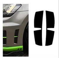 Image 2 of MK7 Vw Golf R Bumper Vent Sticker Decal X2 Gloss Black