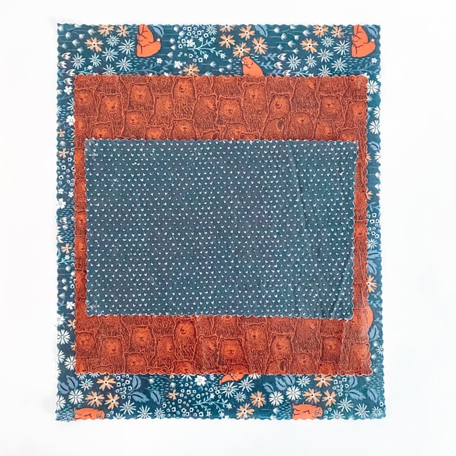 Beeswax Food Wraps: Three Bears Set of 3