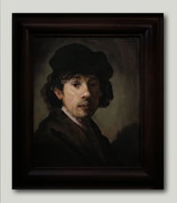 Image 1 of Rembrandt as a young man