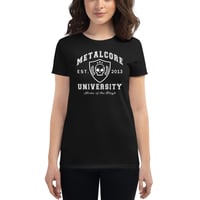 Image 1 of METALCORE UNIVERSITY - WOMEN'S LOOSE FIT TEE