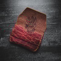 Image 2 of FLAP WALLET - AMERICAN BISON