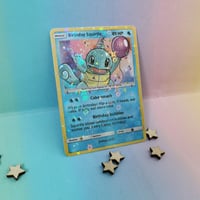 Image 1 of Squirtle birthday celebration TCG