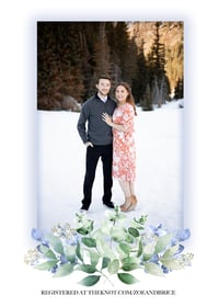 Image 2 of Eucalyptus & Greenery Wedding Invitation & Insert