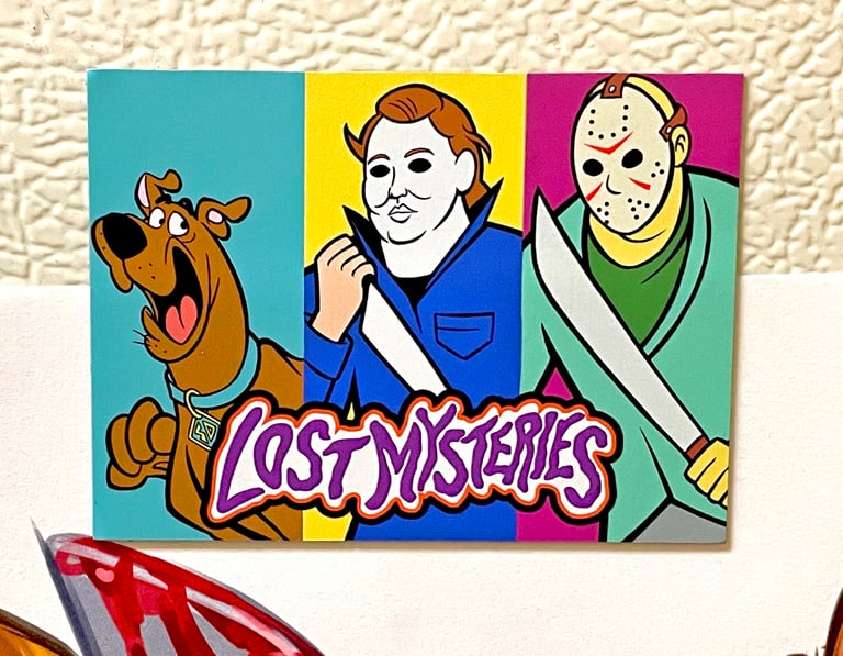 Lost Mysteries Triple Design 3" Magnet
