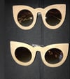 Creme Velvet Cateye 