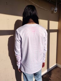Image 2 of longsleeve with handmade comb by Kapitaal
