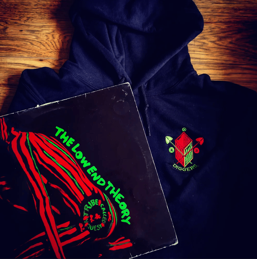 Custom Hand Made Embroided Logo Hoodie