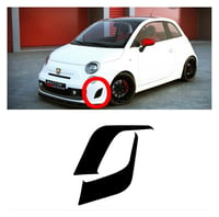 Image 1 of Abarth 500/595/695 Mk1 Front Enlarged Side Vent Decals Sticker