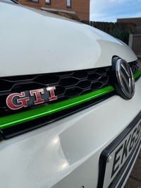 Image 2 of Mk7.5 Golf GTI R Front Grill Dechrome Strip Sticker Decal