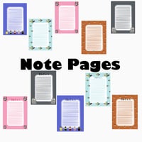 Note Pages 