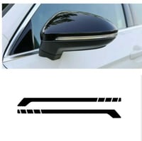 Image 1 of 2 x Wing Mirror Decals Vinyl Sticker for Vw Golf Mk7 Mk7.5 Mk8 