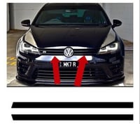 Image 5 of Mk7 Golf GTD R Front Grill Dechrome Sticker Decal Multiple Colours