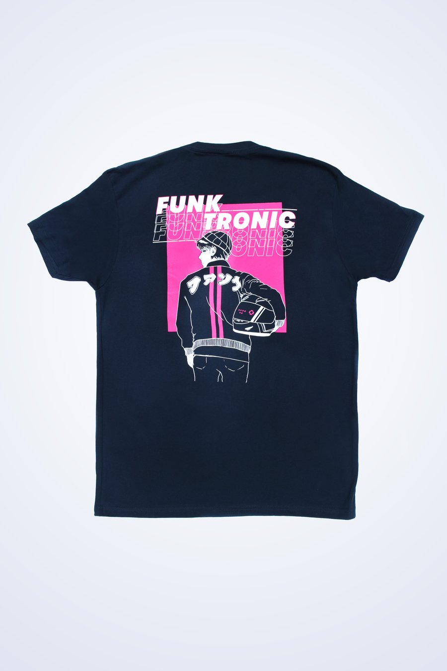 Image of Daft Funk - Midnight Blue T-Shirt